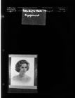 Engagement photo of woman (1 Negative), July 8-10, 1963 [Sleeve 12, Folder b, Box 30]